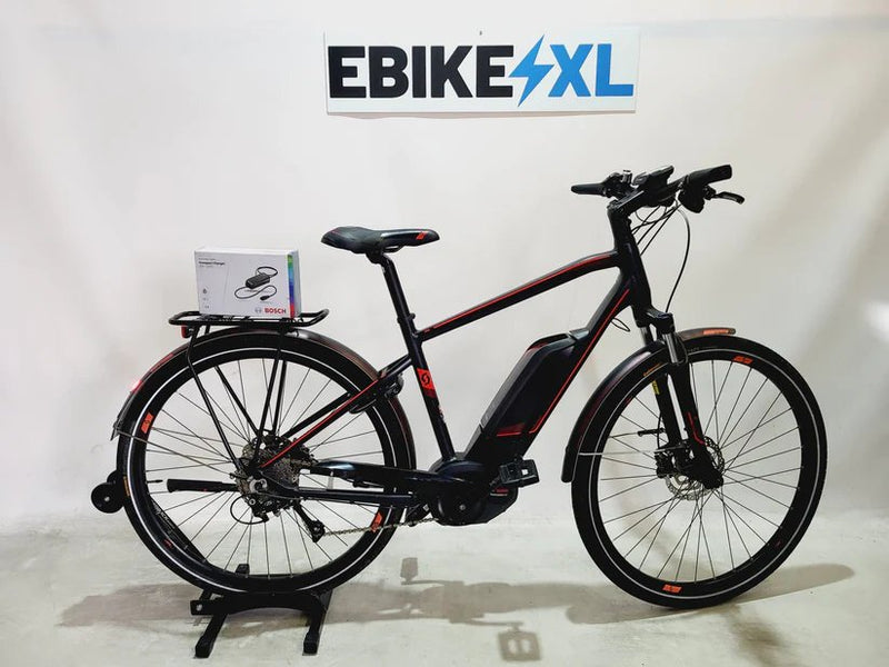 Scott E-Sub Sport 20 Bosch Performance Line MM 500Wh! Mixed Zwart / Rood 48cm