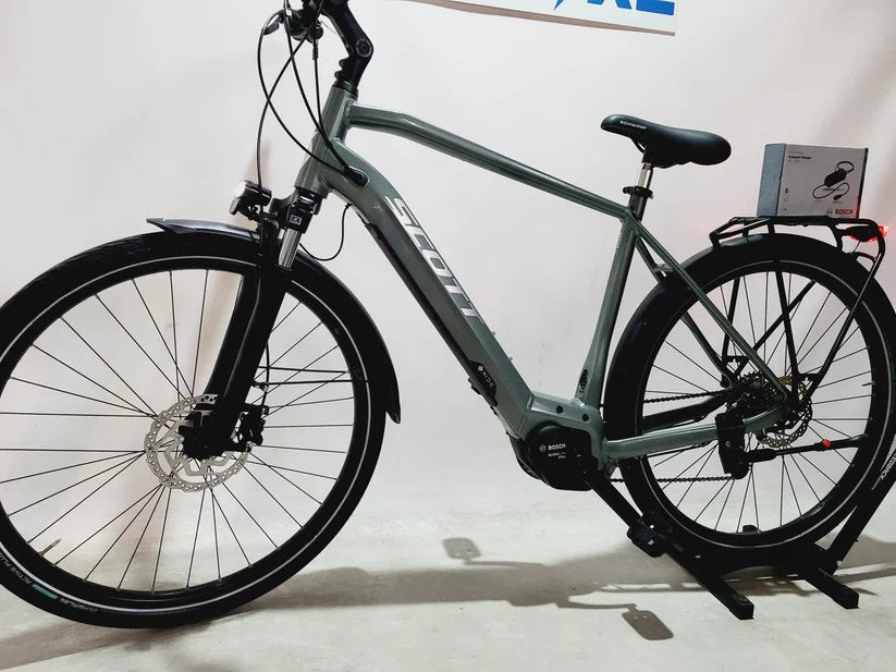 DEMO Scott Sub Active 10 E-Ride Bosch Active Line Plus MM 500 Heren Olijf 56cm