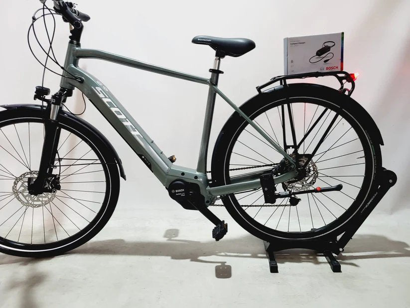 DEMO Scott Sub Active 10 E-Ride Bosch Active Line Plus MM 500 Heren Olijf 56cm