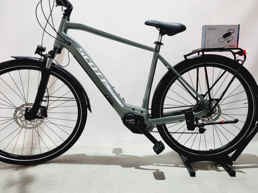 DEMO Scott Sub Active 10 E-Ride Bosch Active Line Plus MM 500 Heren Olijf 56cm