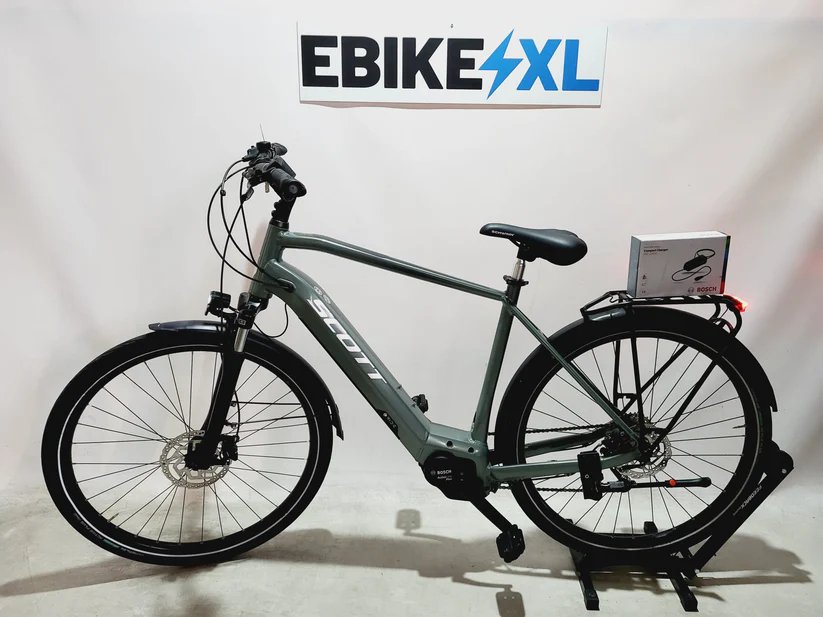 DEMO Scott Sub Active 10 E-Ride Bosch Active Line Plus MM 500 Heren Olijf 56cm
