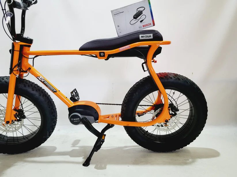 Ruff Cycles Lil Buddy Bosch Active Line Middenmotor FatBike Oranje