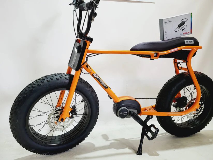 Ruff Cycles Lil Buddy Bosch Active Line Middenmotor FatBike Oranje