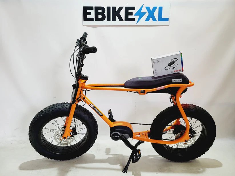 Ruff Cycles Lil Buddy Bosch Active Line Middenmotor FatBike Oranje ...