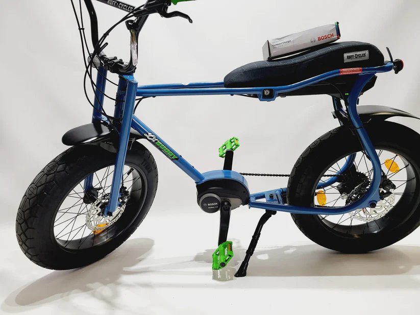 DEMO Ruff Cycles RUFF CYCLES LIL BUDDY Bosch Active Line MM FatBike Blauw 46cm
