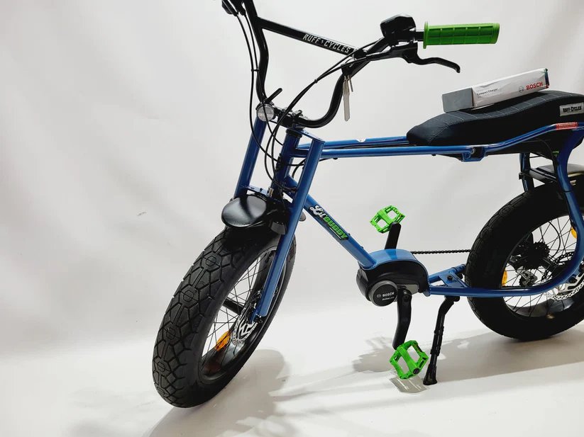 DEMO Ruff Cycles RUFF CYCLES LIL BUDDY Bosch Active Line MM FatBike Blauw 46cm