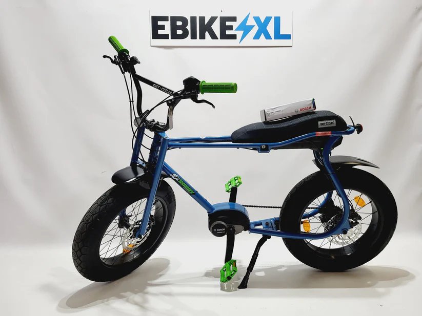 DEMO Ruff Cycles RUFF CYCLES LIL BUDDY Bosch Active Line MM FatBike Blauw 46cm