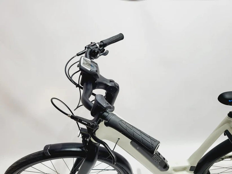 NIEUW Rose Xtra Watt EVO Plus Bosch Active Line Plus MM 500Wh Lage instap Gebroken wit 59cm