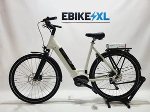 NIEUW Rose Xtra Watt EVO Plus Bosch Active Line Plus MM 500Wh Lage instap Gebroken wit 59cm