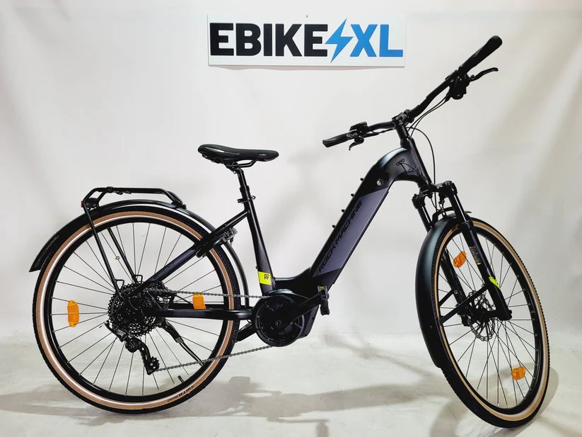Rockmachine Crossride INT E500 B Touring Bosch Perf Line MM 50 Lage instap Zwart