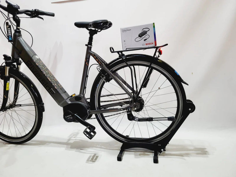Riverside City Nexus Active Bosch Active Line Plus MM Lage instap Donkergrijs 58cm