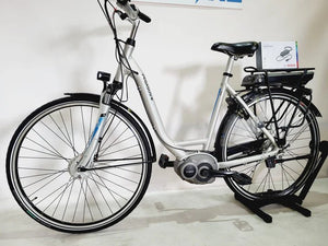 Pegasus Siena Bosch Active Line Middenmotor Lage instap Zilver 55cm M