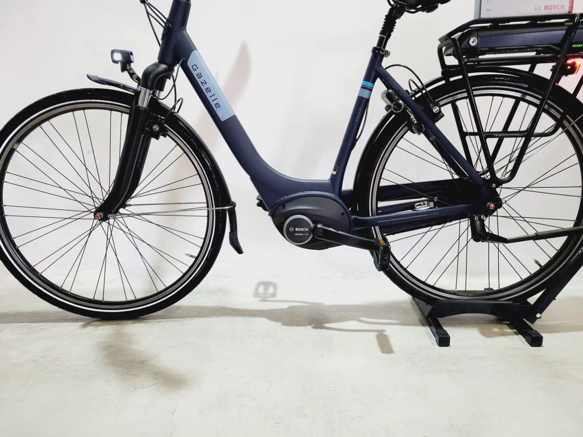 Gazelle Paris C7 Bosch Active Line Middenmotor, Blauw