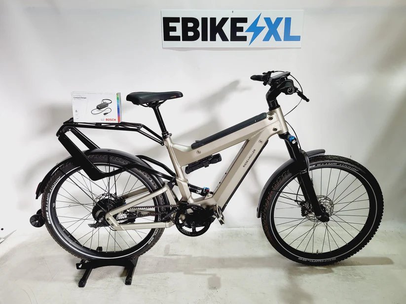 DEMO Riese & Müller Superdelite Bosch Performance Line CX Middenmotor Mixed Zilver 51cm M