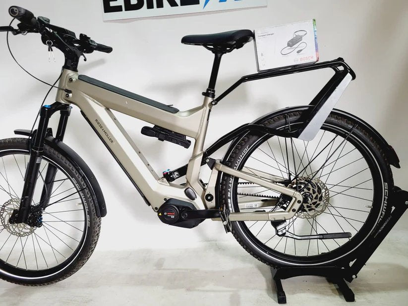 DEMO Riese & Müller Superdelite Bosch Performance Line CX Middenmotor Mixed Zilver 51cm M