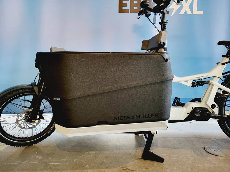 Riese & Müller Packster 70 Bosch Cargo Line Middenmotor bakfiets Wit