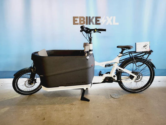 Riese & Müller Packster 70 Bosch Cargo Line Middenmotor bakfiets , Wit