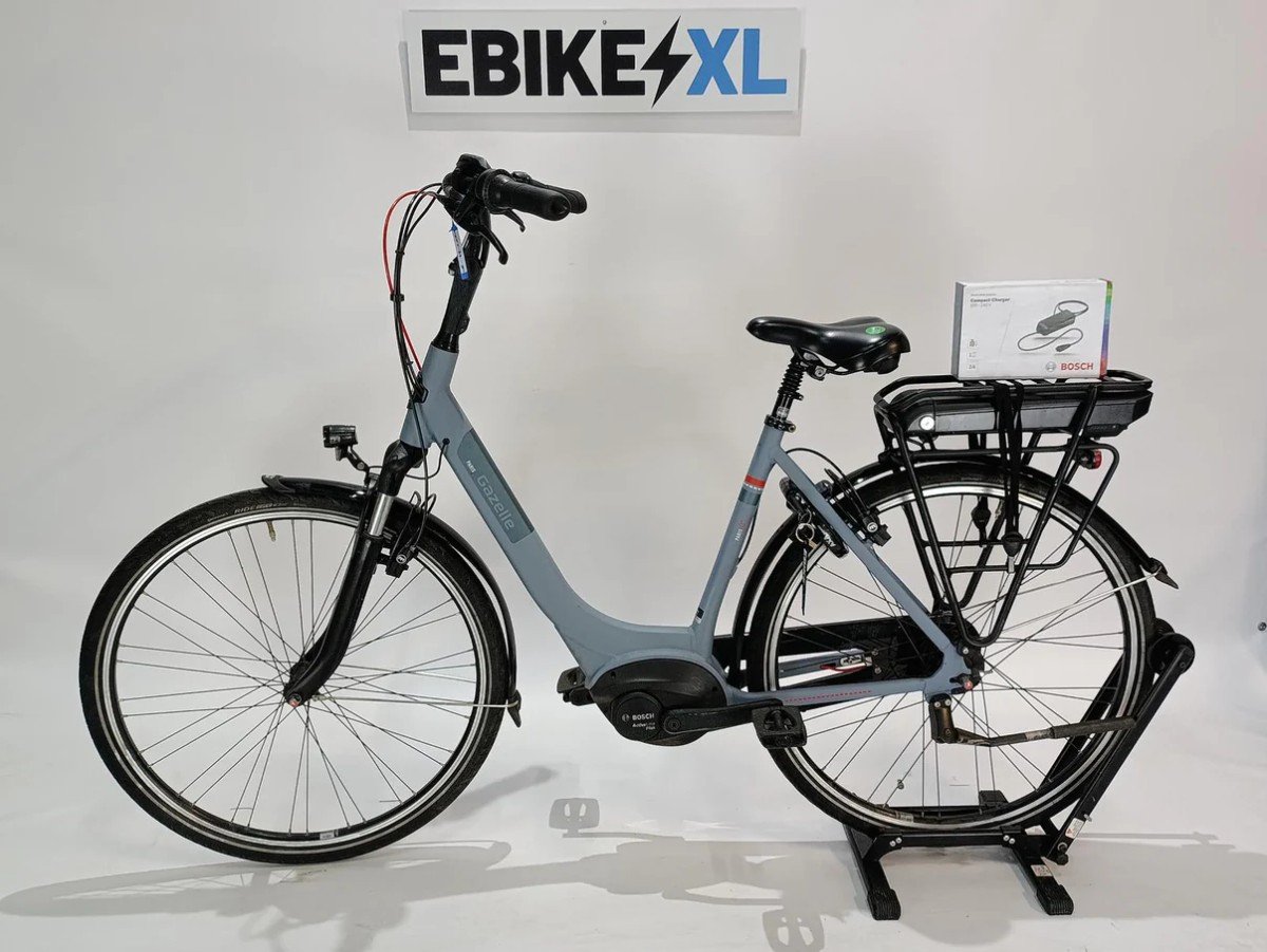 Gazelle Paris C7+ Bosch Active Line Plus Middenmotor 500Wh, Lichtblauw