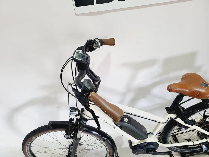 Riese & Müller Cruiser Bosch Performance Line Middenmoto Mixed Wit 44cm S