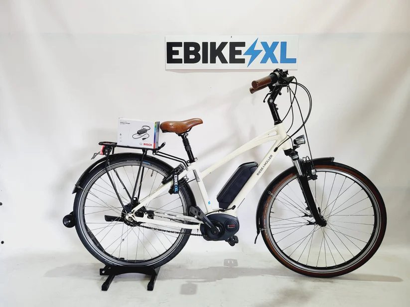 Riese & Müller Cruiser Bosch Performance Line Middenmoto Mixed Wit 44cm S