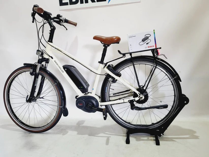 Riese & Müller Cruiser Bosch Performance Line Middenmoto Mixed Wit 44cm S
