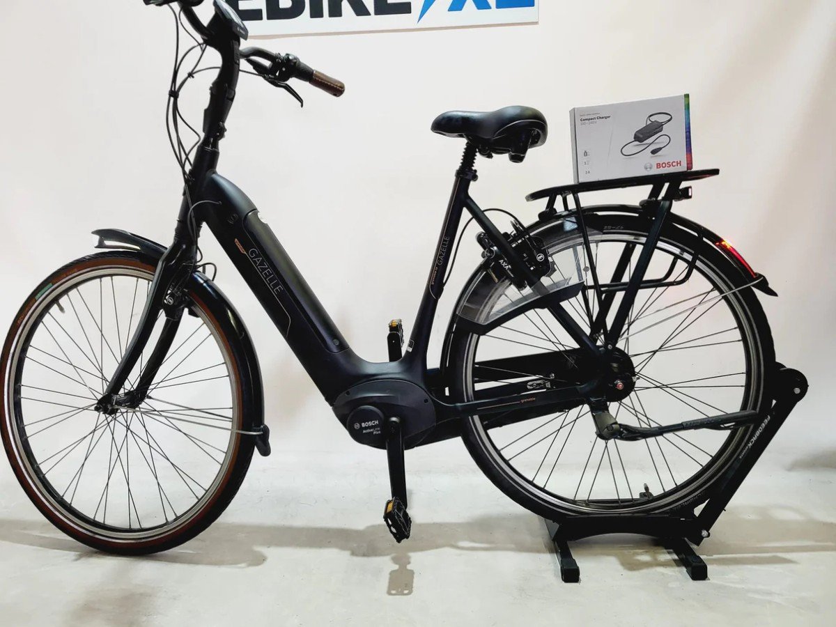 Gazelle Grenoble C8 Bosch Active Line Plus Middenmotor, Zwart