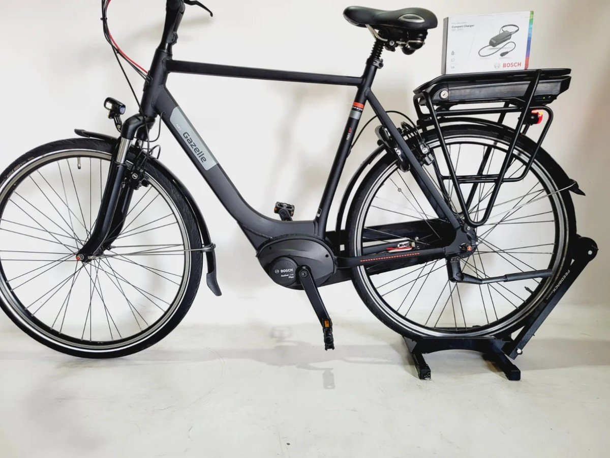 Gazelle Gazelle Paris C7+ Bosch Active Line Plus Middenmot, Zwart