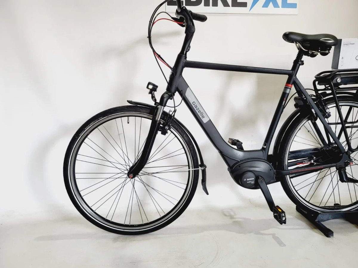 Gazelle Gazelle Paris C7+ Bosch Active Line Plus Middenmot, Zwart