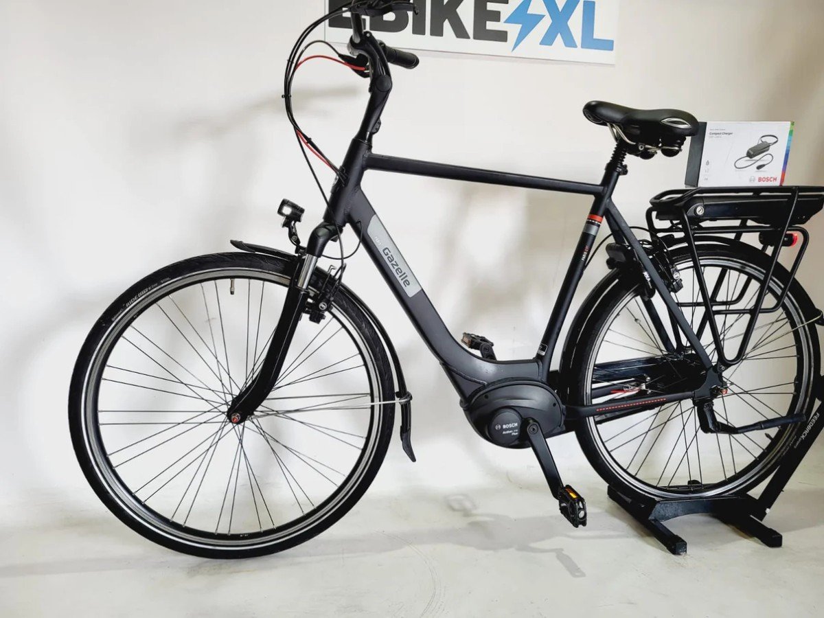 Gazelle Gazelle Paris C7+ Bosch Active Line Plus Middenmot, Zwart