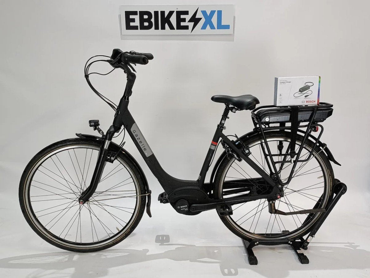 Gazelle Paris C7+ Bosch Active Line Plus Middenmotor, Zwart