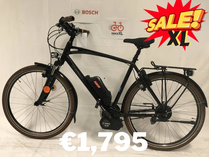 Riese & Müller Cruiser Bosch Classic Line Middenmotor S Heren Zwart 51cm M
