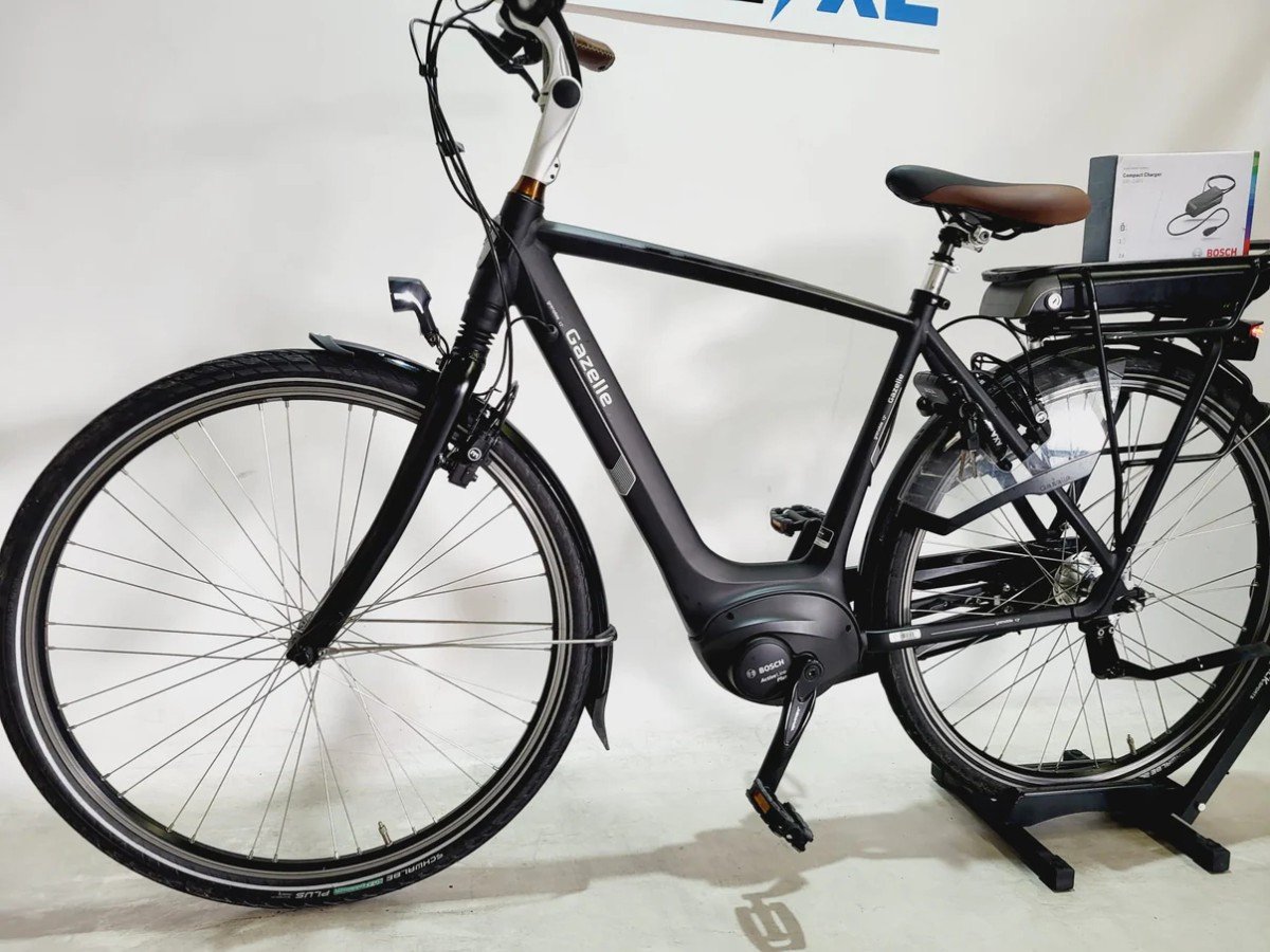 Gazelle Grenoble C7+ Bosch Active Line Plus Middenmotor Zwart 53cm
