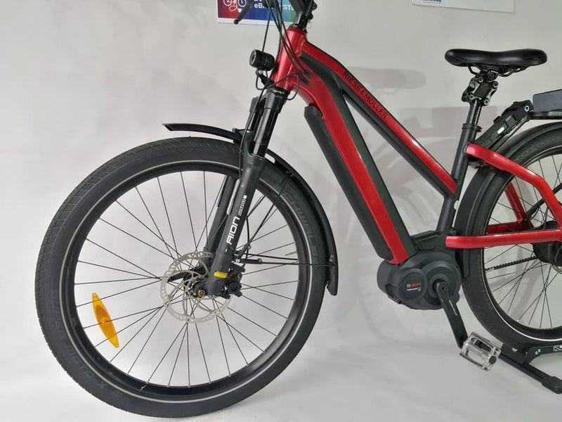 Riese & Müller Charger GH BELT VARIO! Bosch Performance Line CX M Mixed Rood / Zwart 47cm S