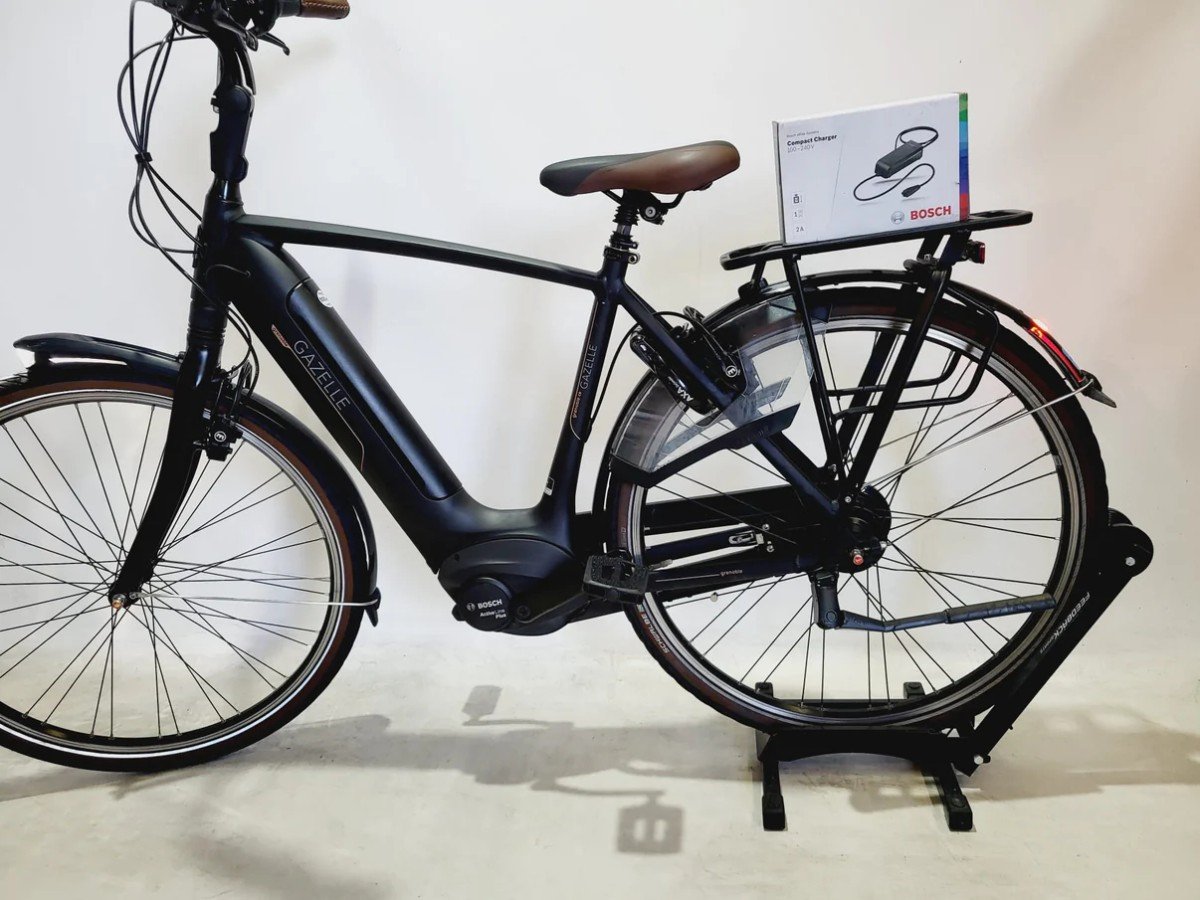 Gazelle Grenoble C8 Bosch Active Line Plus Middenmotor 500, Zwart