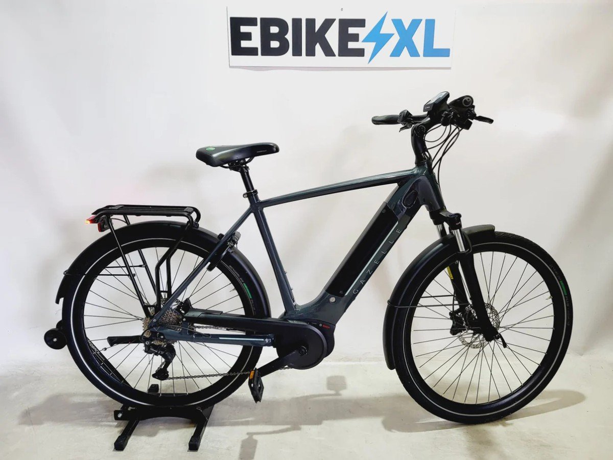 Gazelle Ultimate T10 Bosch Perf Line MM 500Wh! Heren Grijs 57cm