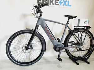 Gazelle Ultimate T10 Bosch Performance Line MM 500Wh! Heren Lichtgrijs 52cm