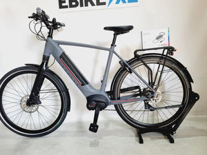 Gazelle Ultimate T10 Bosch Performance Line MM 500Wh! Heren Lichtgrijs 52cm