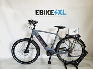 Gazelle Ultimate T10 Bosch Performance Line MM 500Wh! Heren Lichtgrijs 52cm
