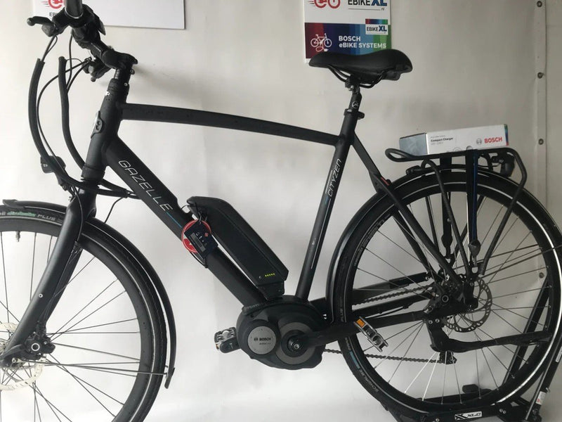 Gazelle Citizen Speed Bosch Active Line Middenmotor Heren Zwart 61cm