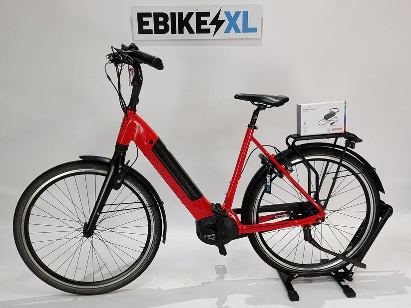 Gazelle Ultimate C8+ Bosch Active Line Plus Middenmotor 50, Rood