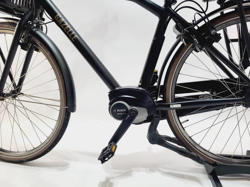 Gazelle Heavy Duty Transportfiets Bosch Active L Heren Zwart 49cm