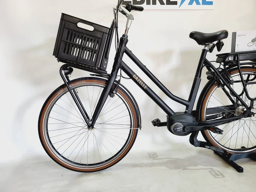 Gazelle Miss Grace Bosch Active Line Middenmotor Transporf, Zwart