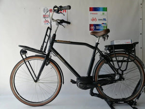 Gazelle Heavy Duty Bosch Active Line Middenmotor Heren Zwart 59cm