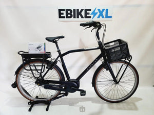 Gazelle Heavy Duty Bosch Active Line Middenmotor Transporf Heren Zwart 59cm