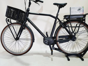 Gazelle Heavy Duty Bosch Active Line Middenmotor Transporf Heren Zwart 59cm