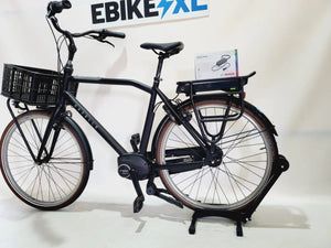 Gazelle Heavy Duty Bosch Active Line Middenmotor Transporf Heren Zwart 59cm