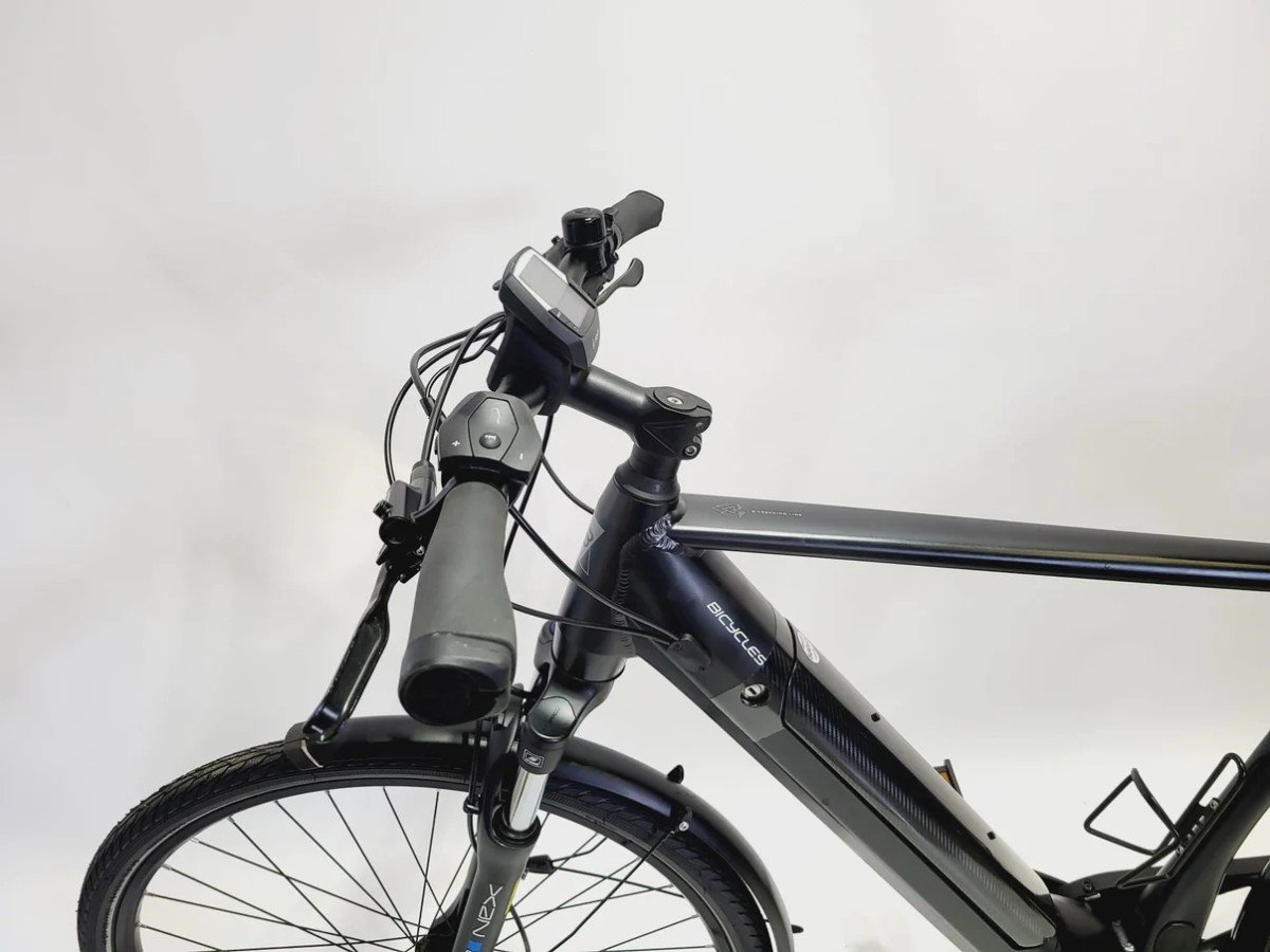 DEMO Bicycles E-trekking Ponto 10.6 Bosch Perf Line CX Middenmot Heren Zwart 40cm