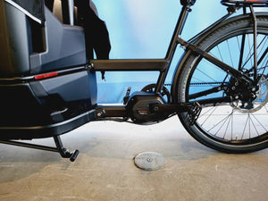 DEMO Nicolai NC-1 Bosch Cargo Line 750Wh! MM Bakfiets Bosch Sma Zwart