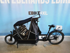 DEMO Nicolai NC-1 Bosch Cargo Line 750Wh! MM Bakfiets Bosch Sma Zwart