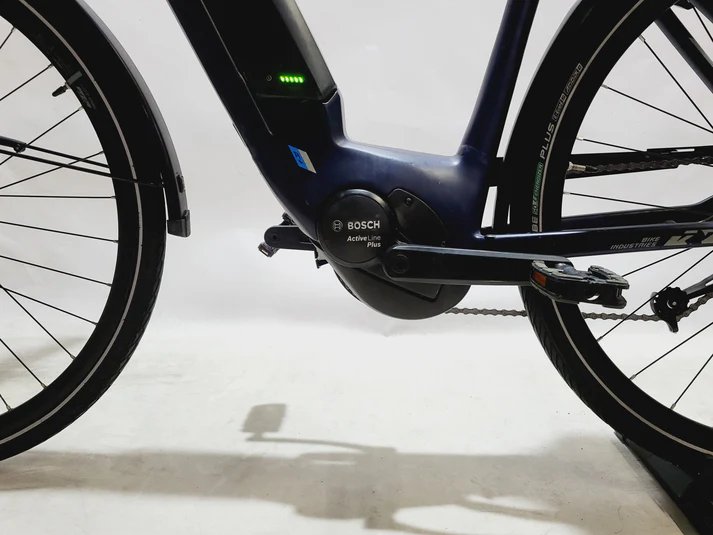 KTM Macina Fun A520 Bosch Active Line Plus Middenmotor Lage instap Blauw 51cm M